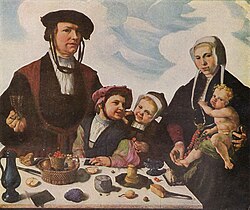 Retrato de familia (ca. 1532) de Martin van Heemskerck