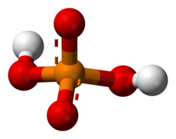 Estructura del fosfato diácido