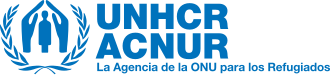 Emblema y logotipo oficial de ACNUR