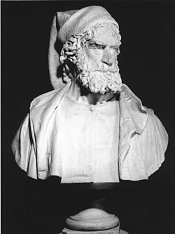 Busto escultórico de Giovanni Caboto en el Panteón Véneto