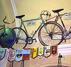 Bicicleta de Gimondi en el Museo