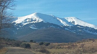 Vista general de las cumbres del Sistema Ibérico