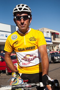Edgardo Simón en competiciones oficiales de ciclismo