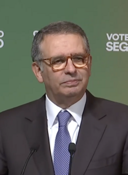 António José Seguro durante un discurso