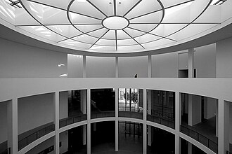 Pinakothek der Moderne, rotonda.