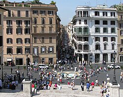 Via Condotti en Roma