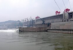 Presa de las Tres Gargantas en China