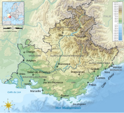 Mapa topográfico