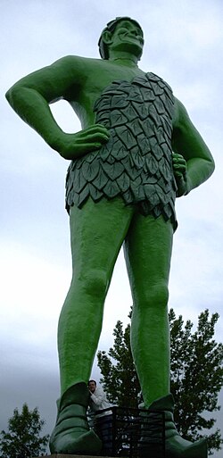 Estatua conmemorativa del Gigante Verde