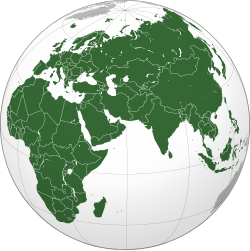 Mapa y datos generales de Eurafrasia
