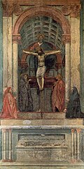 Fresco de La Trinidad de Masaccio