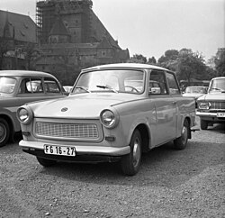 Vehículo Trabant 601, icono automovilístico de la RDA