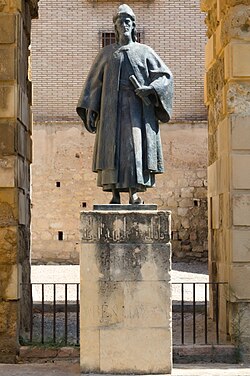 Retrato o representación esquemática asociada a los datos biográficos de Ibn Hazm