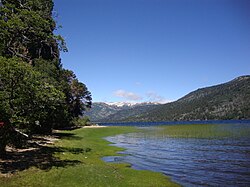 Vista panorámica del Lago Rucachoroi