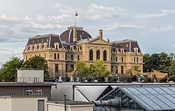 Vista del edificio desde el Casino de Montbenon