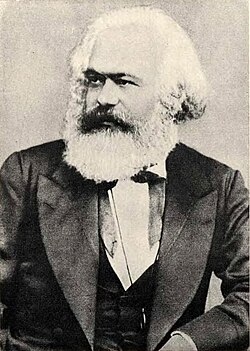 Retrato fotográfico de Karl Marx en 1872