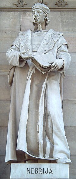Estatua de Nebrija