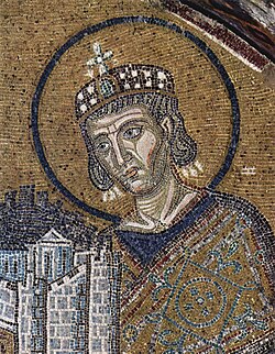 Retrato histórico de Constantino I el Grande