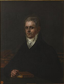 Retrato del director José Luis Munárriz pintado por Francisco de Goya en 1815