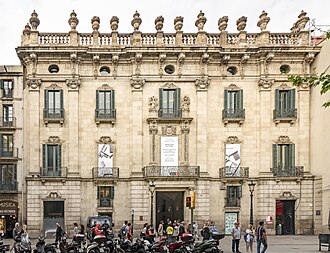 Vista del Palacio de la Virreina
