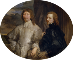 Retrato del diplomático Endymion Porter y Van Dyck