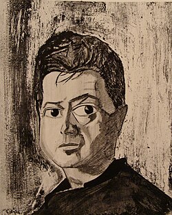 Retrato de Francis Bacon por Reginald Gray de 1960
