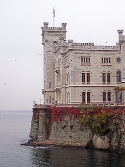Castillo de Miramare en Trieste