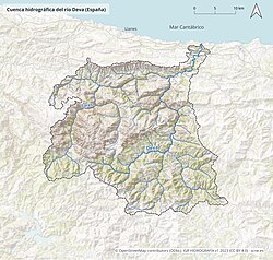 Cuenca hidrográfica del río Deva