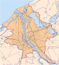 Mapa moderno de Riga