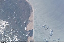 Paisaje de dunas costeras