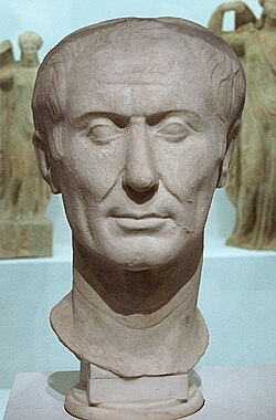 Busto Tusculum, único busto conocido esculpido en vida de Julio César
