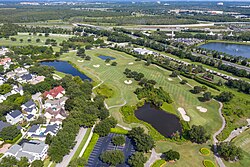 Campo de golf en Orlando, Florida