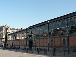 Estructura del Mercado central de Limoges