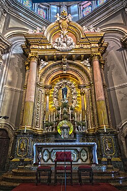 Altar de la iglesia de Nuestra Señora de Sameiro