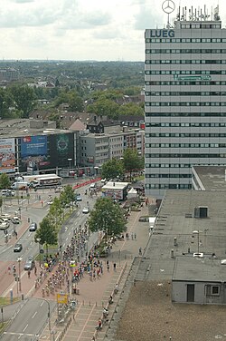 Sparkassen Giro Bochum femenino a su paso por Bochum