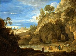 Paisaje con gitanos en el Museo Nacional de Varsovia