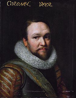 Retrato de sir Horace Vere por Michiel van Mierevelt