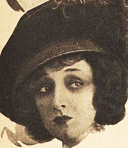 Berthe Bovy en 1917