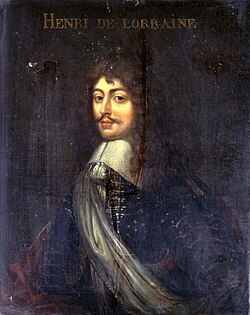 Enrique de Guisa, aventurero francés que asumió la dirección de la Serenísima Real República Napolitana.