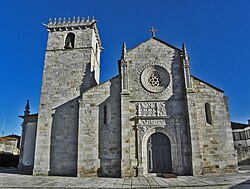 Fachada de la Iglesia Matriz de Caminha