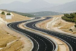 Autovía del Olivar en España