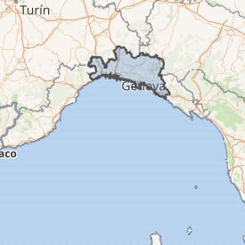 Mapa detallado del territorio metropolitano