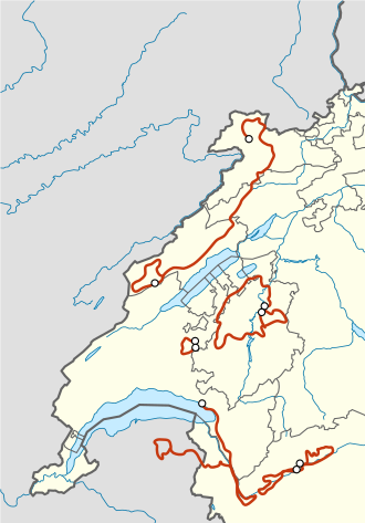 Mapa del recorrido del Tour de Romandía 2010