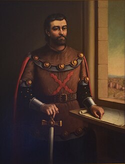Retrato de Raimundo de Borgoña en Ávila