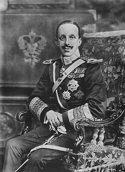 Retrato oficial de Alfonso XIII