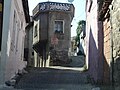 Calles sinuosas de la zona histórica de Bergama