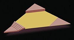 Representación tridimensional de la alineación del Homomonument
