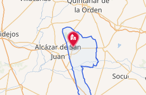 Mapa detallado del municipio