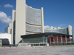 Sede de la Oficina de Naciones Unidas contra la Droga y el Delito en Viena, Austria
