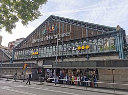 Fachada del Mercado Hostafrancs